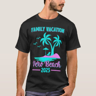Camiseta Férias em Família 2023 Palmeira Flórida Vero Beach