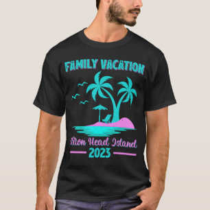 Camiseta Férias em Família 2023 Palmeira Hilton Head Island