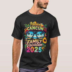 Camiseta Férias em Família 2025 Cancun México Família Corre