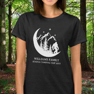 Camiseta Férias em Família Correspondente BigFoot Sasquatch