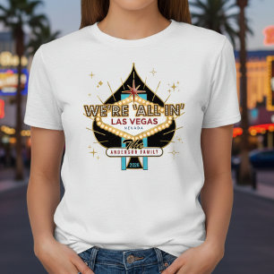 Camiseta Férias em Família em Las Vegas ID1319