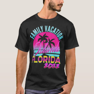 Camiseta Férias em Família em Orlando Flórida 2022 Vintage 