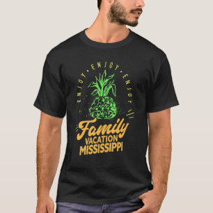 Camiseta Férias em Família Mississippi Grupo Familiar Combi