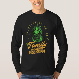 Camiseta Férias em Família Mississippi Grupo Familiar Combi