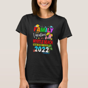 Camiseta Férias em Família Myrtle Beach Criando Memórias Ju