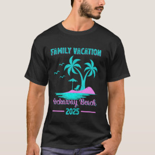 Camiseta Férias em Família na Praia de Rockaway 2025 Palmei