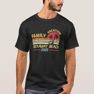 Camiseta Férias em Família na Praia de Rockaway 2025 Verão 