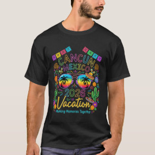 Camiseta Férias em Família no Cancun México 2026 Criando Me