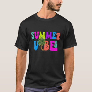 Camiseta Férias em Praia da Família de Coconut de Summer Vi