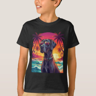 Camiseta Férias Engraçadas Havaí Mãe Pai Dane Havaiano