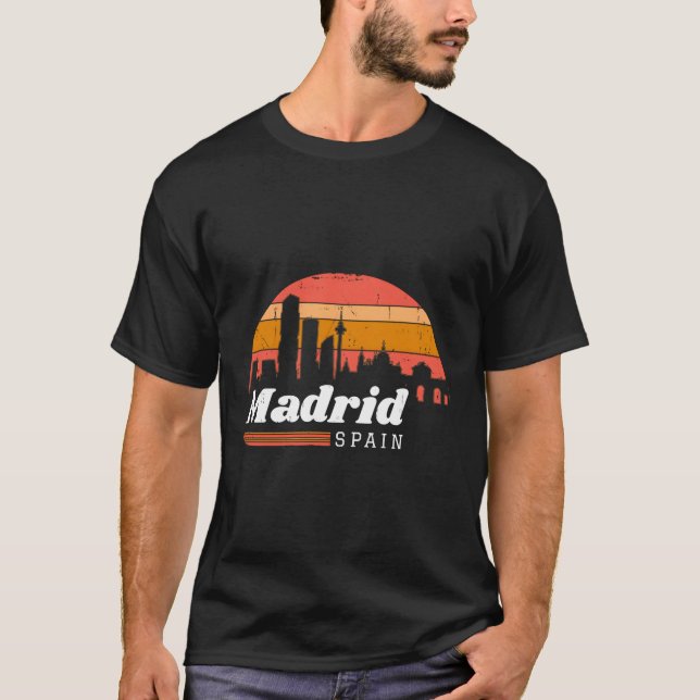 Camiseta Férias Espanha Madrid (Frente)