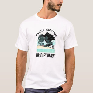 Camiseta Férias Familiares 2021 Bradley Beach Summer New Je