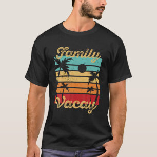 Camiseta Férias Familiares 2021, Correspondente À Viagem De