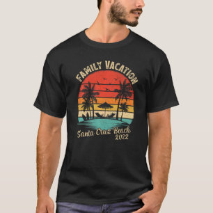 Camiseta Férias Familiares 2022 Papais noeis Vintage Califo