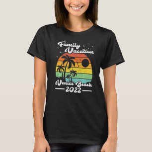 Camiseta Férias Familiares 2022 Vintage California Venice B