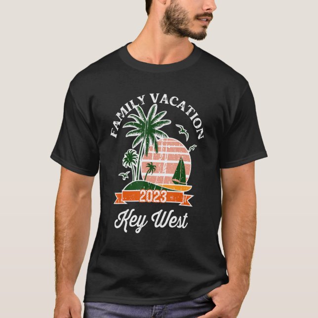 Camiseta Férias Familiares 2023 - Chave de Correspondência  (Frente)