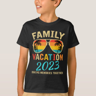 Camiseta Férias Familiares 2023 Férias de Verão em Matança