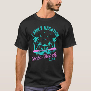 Camiseta Férias Familiares 2023 Florida Cocoa Beach
