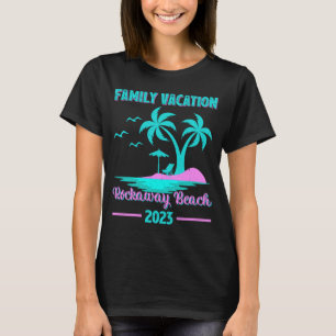Camiseta Férias Familiares 2023 Palm Tree New York Rockaway