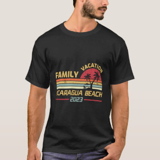 Camiseta Férias Familiares 2023 Praia da Nicarágua