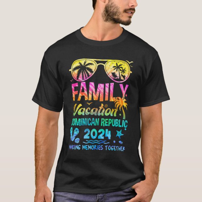 Camiseta Férias Familiares 2024 República Dominicana Corres (Frente)