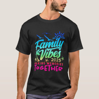 Camiseta Férias Familiares 2025 Beach Matching Family Summe