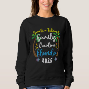 Camiseta Férias Familiares 2025, Ilha Amelia Matchin, Flóri