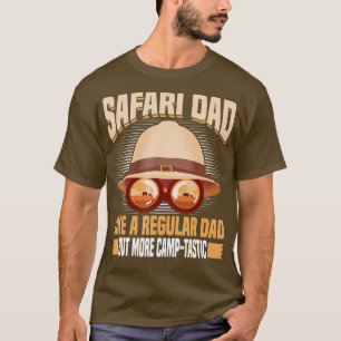 Camiseta Férias Familiares Africanas Vida Selvagem Safari