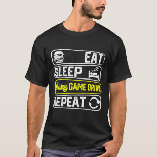 Camiseta Férias Familiares Africanas Vida Selvagem Safari &