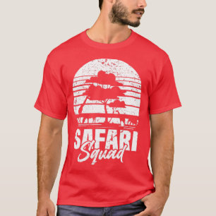 Camiseta Férias Familiares Africanas Vida Selvagem Safari