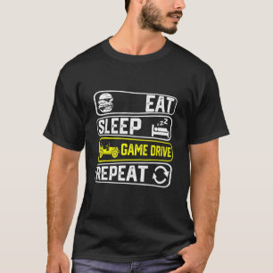 Camiseta Férias Familiares Africanas Vida Selvagem Safari &