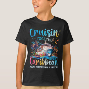 Camiseta Férias Familiares Caribe Cruise 2025 Cruisin’ Tog