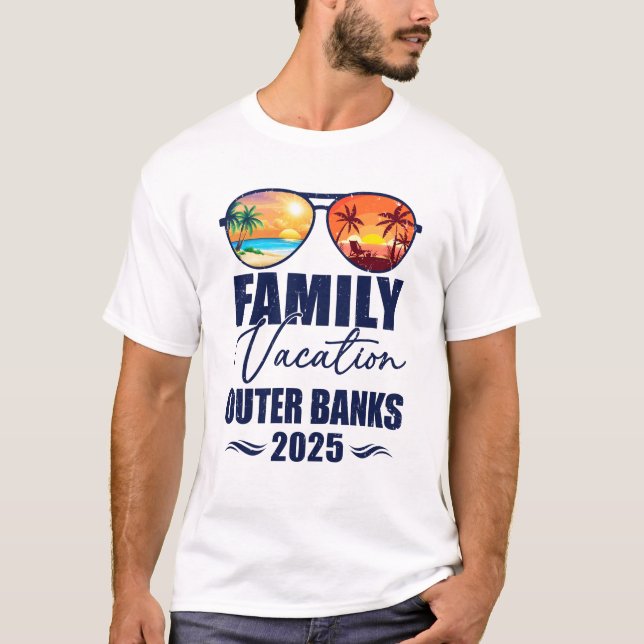Camiseta Férias Familiares Correspondentes 2025 Fazer M (Frente)