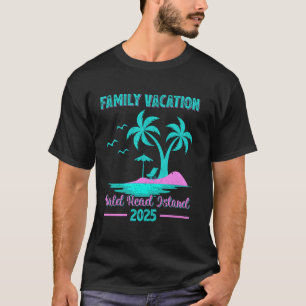 Camiseta Férias Familiares da Carolina do Norte na Ilha Bal