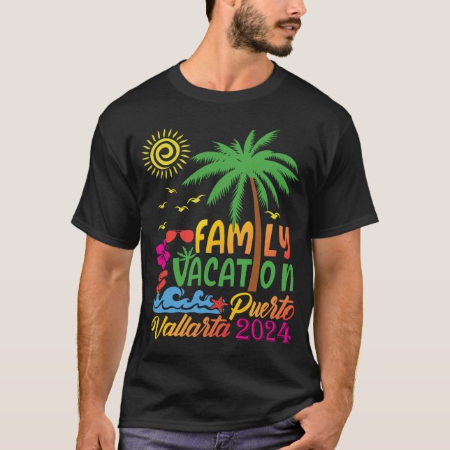Camiseta Férias Familiares da Família de Viagens do Quadrad (Frente)