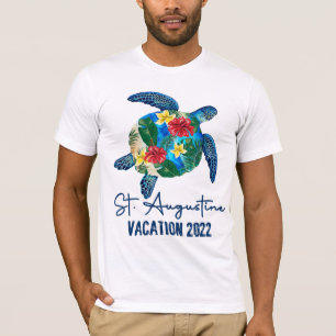 Camiseta Férias Familiares da Rua RD Augustine Sea Turtle F