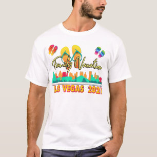 Camiseta Férias Familiares de Las Vegas 2021 Estação de Ver