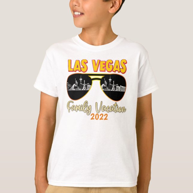 Camiseta Férias Familiares de Las Vegas Nevada Matando 2022 (Frente)