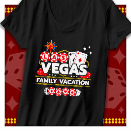 Camiseta Férias Familiares de Las Vegas Trip