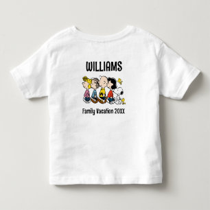 Camiseta Férias Familiares de Peanuts Gang