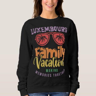 Camiseta Férias Familiares do Luxemburgo