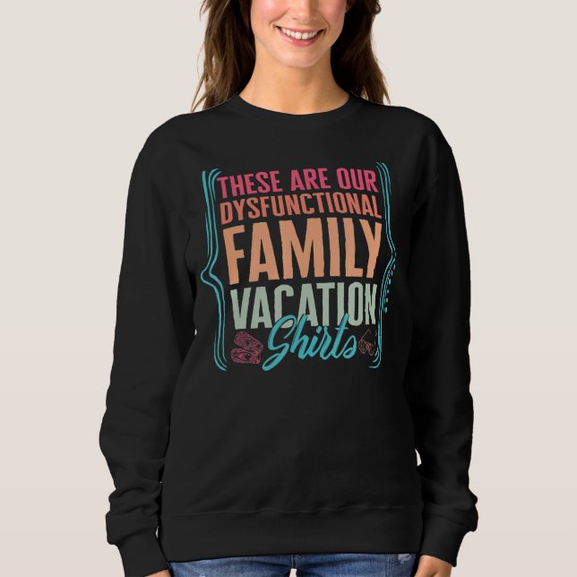 Camiseta Férias Familiares Flipflop Praia Disfuncional Vaca (Frente)