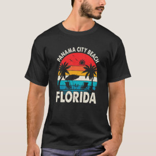 Camiseta Férias Familiares Florida Panama City Beach Sunset