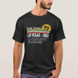 Camiseta Férias Familiares - Las Vegas 2022 - Matching Fami