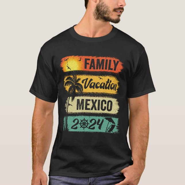 Camiseta Férias Familiares México 2024 Grupo F de Correspon (Frente)