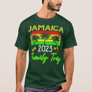 Camiseta Férias Familiares na Jamaica 2023 Holida jamaicana