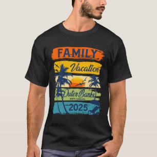 Camiseta Férias Familiares Outer Banks North Carolina 2025