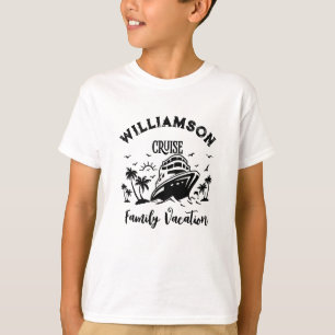 Camiseta Férias familiares personalizadas