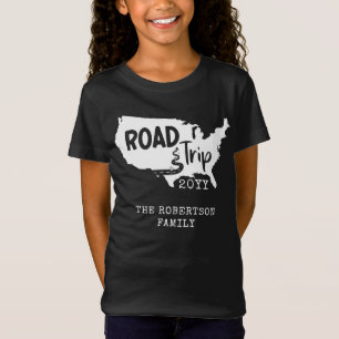 Camiseta Férias Familiares Personalizadas   Family Road Tr