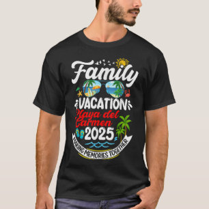 Camiseta Férias Familiares Playa Del Carmen 2025 Memor do F